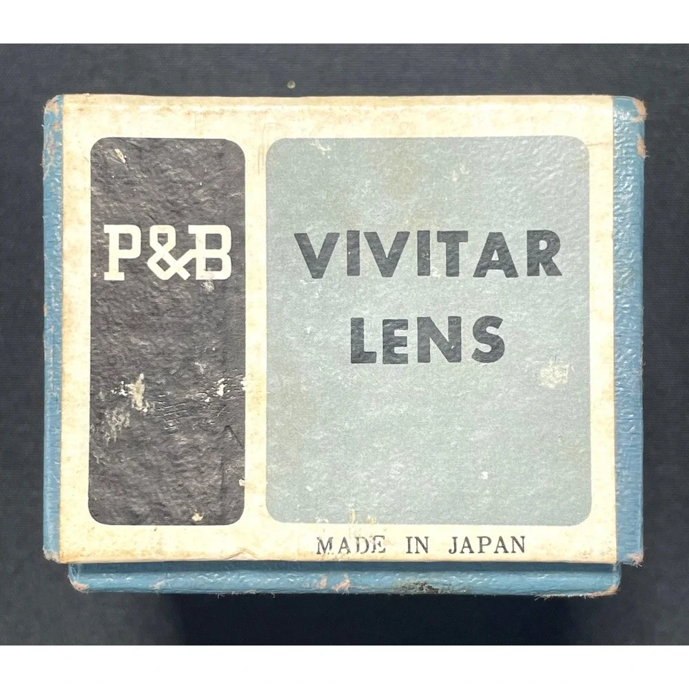P&B Royal Anastigmat 50mm f/3.5 Lens No 52012 NOS w Box Case‎ Made Japan